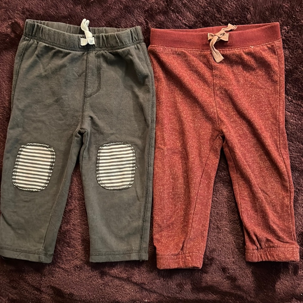 Two pairs 24 mo pants First Impressions